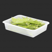 Free sample disposable food packaging PP blister white plastic food storage supermarket fresh fruit and vegetable display trays